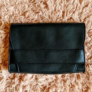 Brand New Black Convertible Clutch/Crossbody